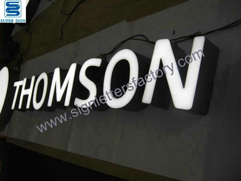 LED channel letter exterior sigange